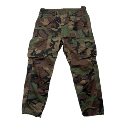 RRL Ralph Lauren Camo Cargo Pants Utility Trouser  - 32x30