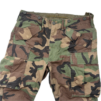 RRL Ralph Lauren Camo Cargo Pants Utility Trouser  - 32x30