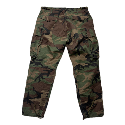 RRL Ralph Lauren Camo Cargo Pants Utility Trouser  - 32x30