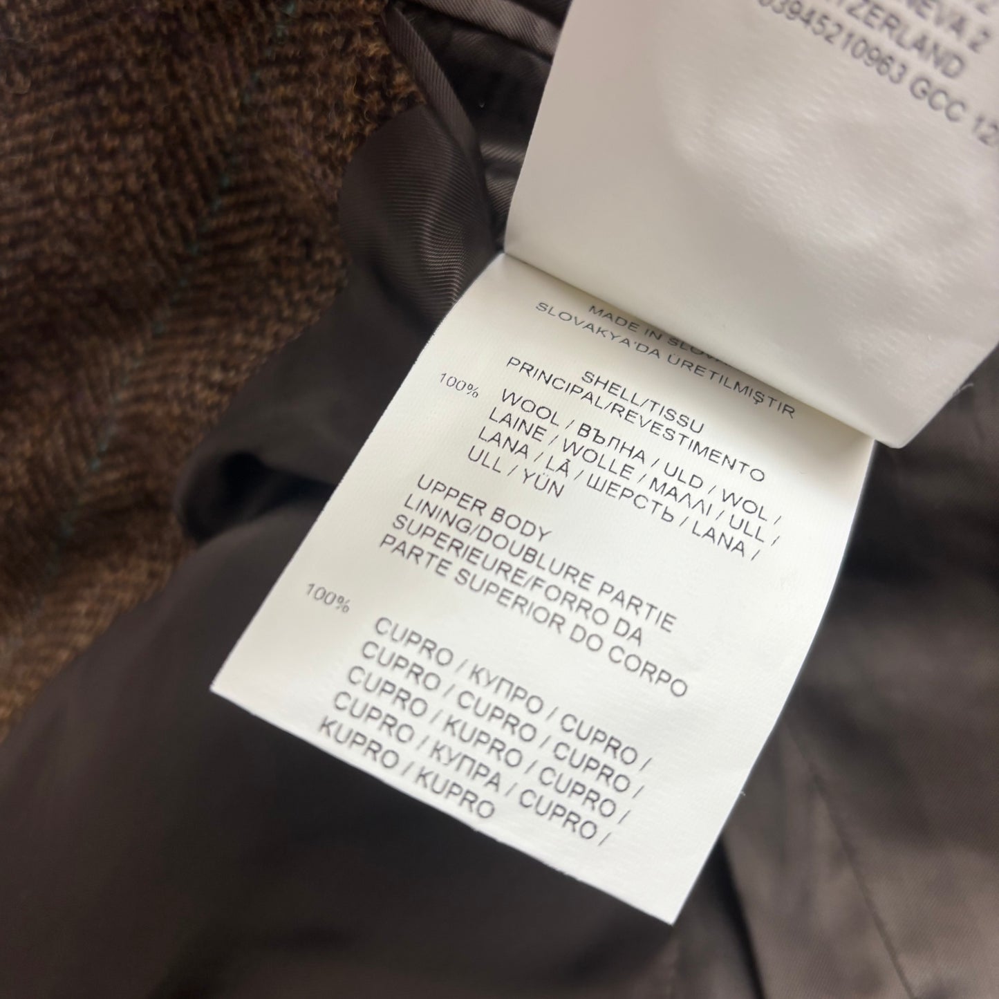 Polo Ralph Lauren Brown Tweed Blazer Herringbone(Wool) - 44R