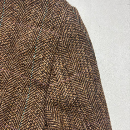 Polo Ralph Lauren Brown Tweed Blazer Herringbone(Wool) - 44R