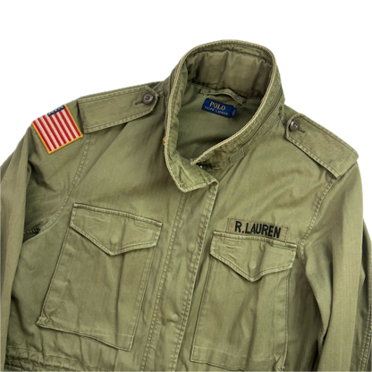 Polo Ralph Lauren Green Army Military Field Jacket - M