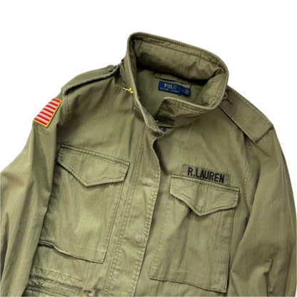 Polo Ralph Lauren Green Army Military Field Jacket - M