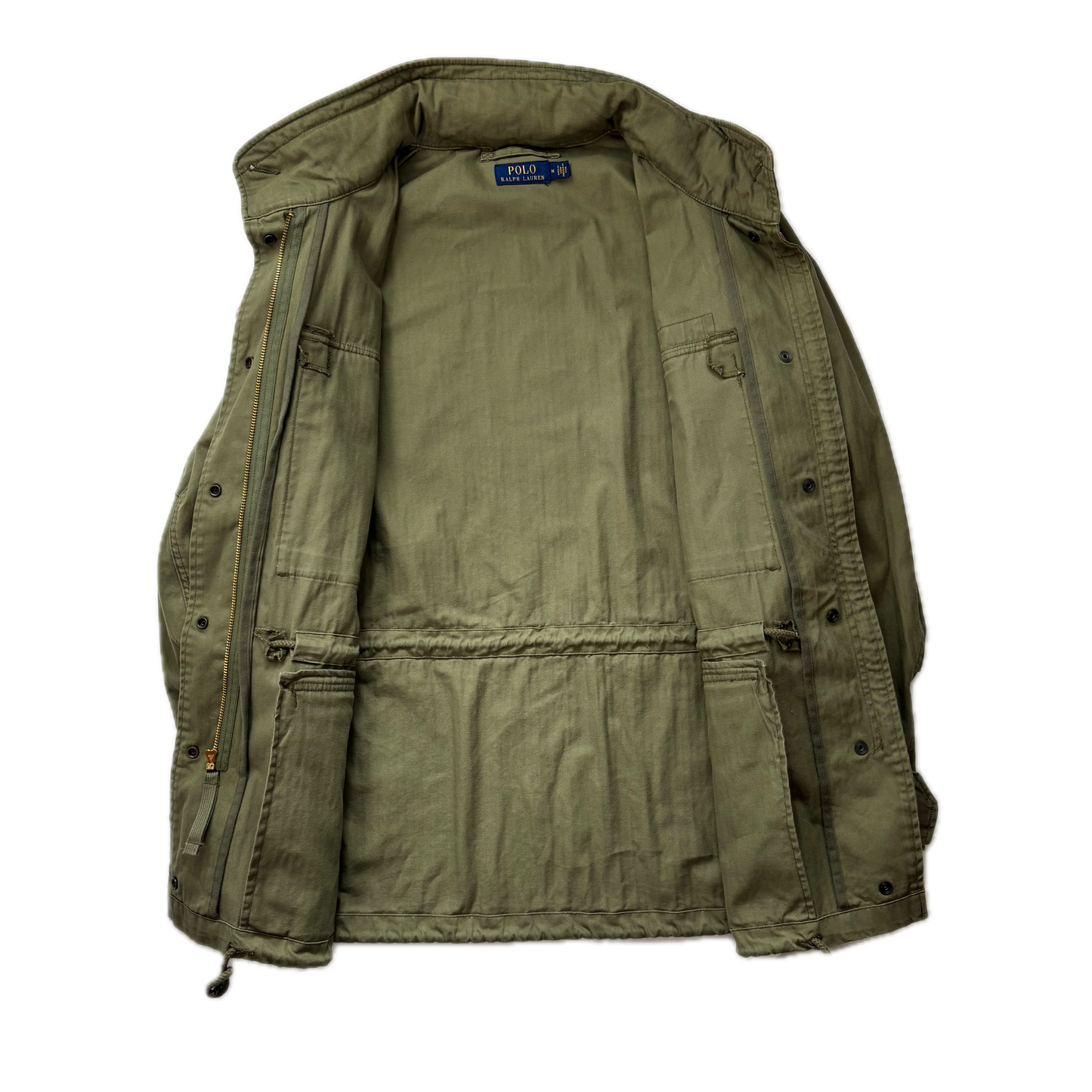 Polo Ralph Lauren Green Army Military Field Jacket - M