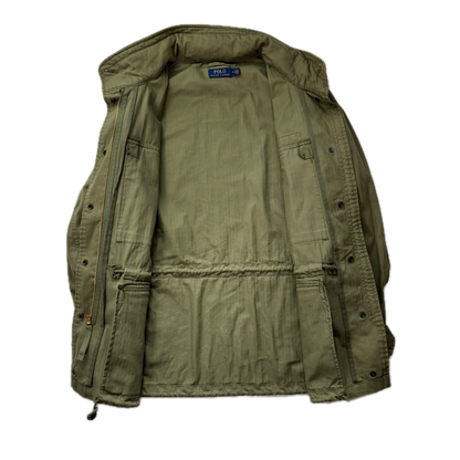 Polo Ralph Lauren Green Army Military Field Jacket - M