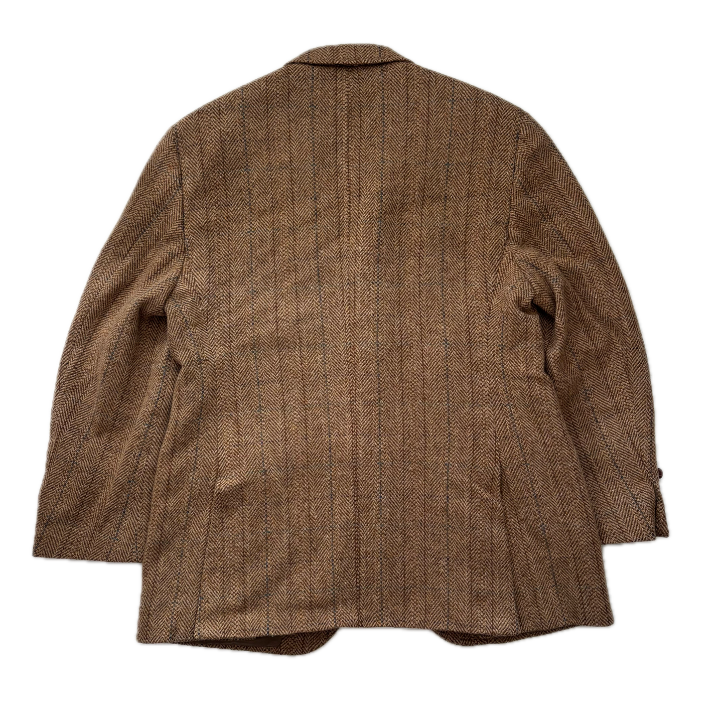 Polo Ralph Lauren Brown Tweed Hacking Blazer Herringbone (Wool) - 44R