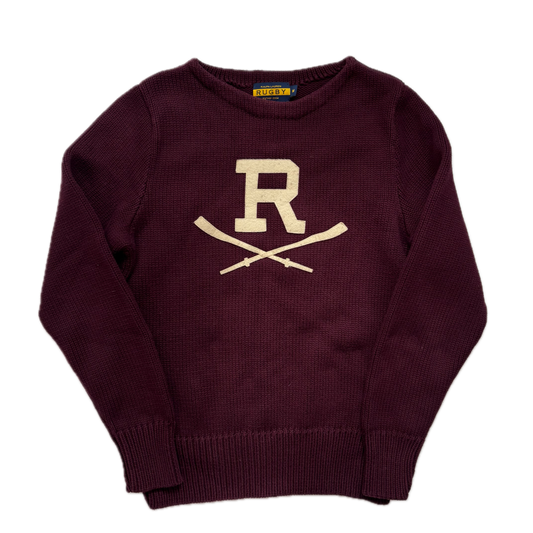 Rugby Ralph Lauren Rowing Varsity Letterman Sweater (Cotton) - M