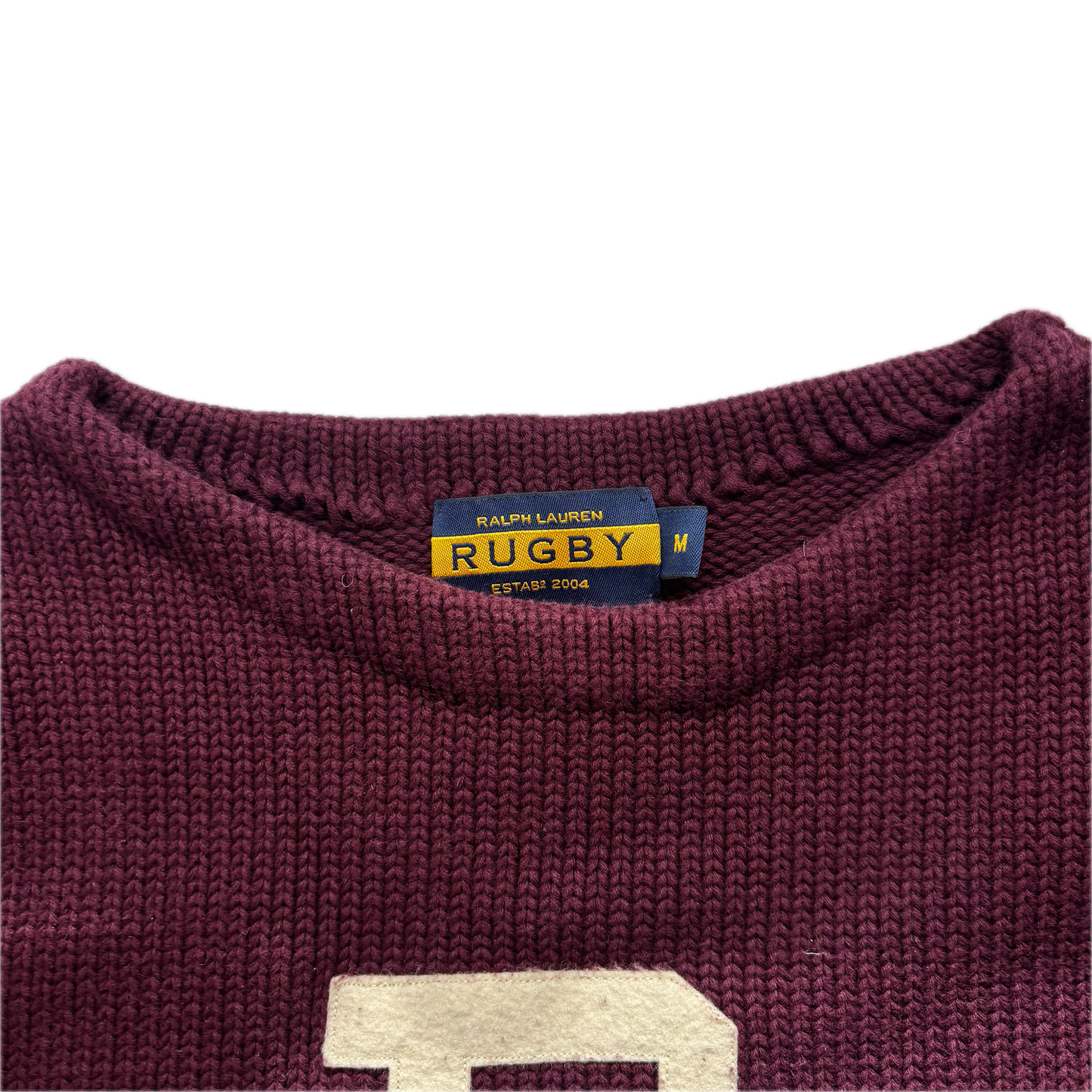 Rugby Ralph Lauren Rowing Varsity Letterman Sweater (Cotton) - M