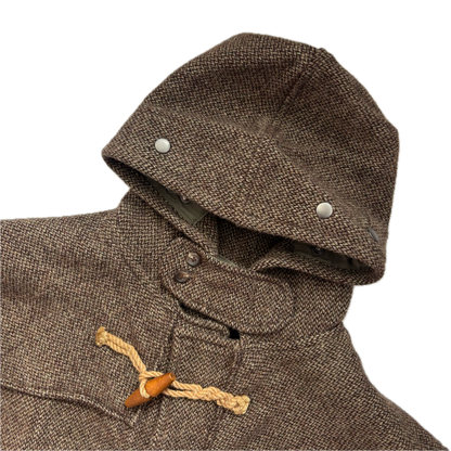 Polo Ralph Lauren Brown Tweed Duffle Coat 80’s USA (Wool) - XL