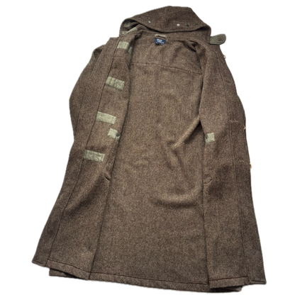 Polo Ralph Lauren Brown Tweed Duffle Coat 80’s USA (Wool) - XL