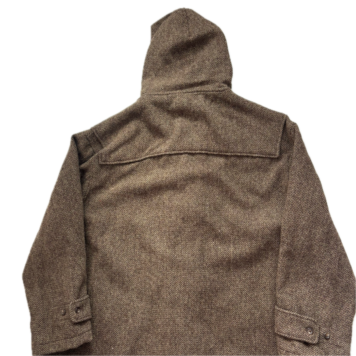 Polo Ralph Lauren Brown Tweed Duffle Coat 80’s USA (Wool) - XL