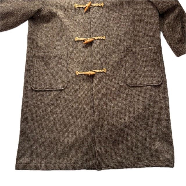 Polo Ralph Lauren Brown Tweed Duffle Coat 80’s USA (Wool) - XL