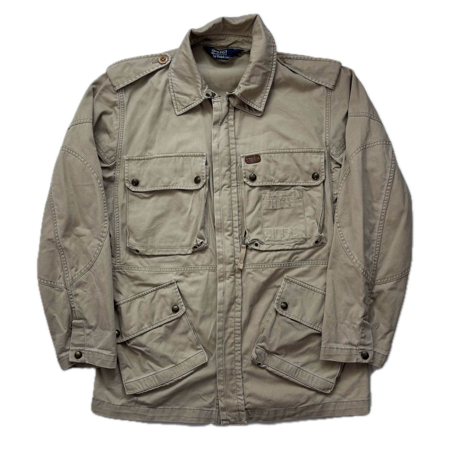 Polo Ralph Lauren Beige Safari Utility Jacket - M