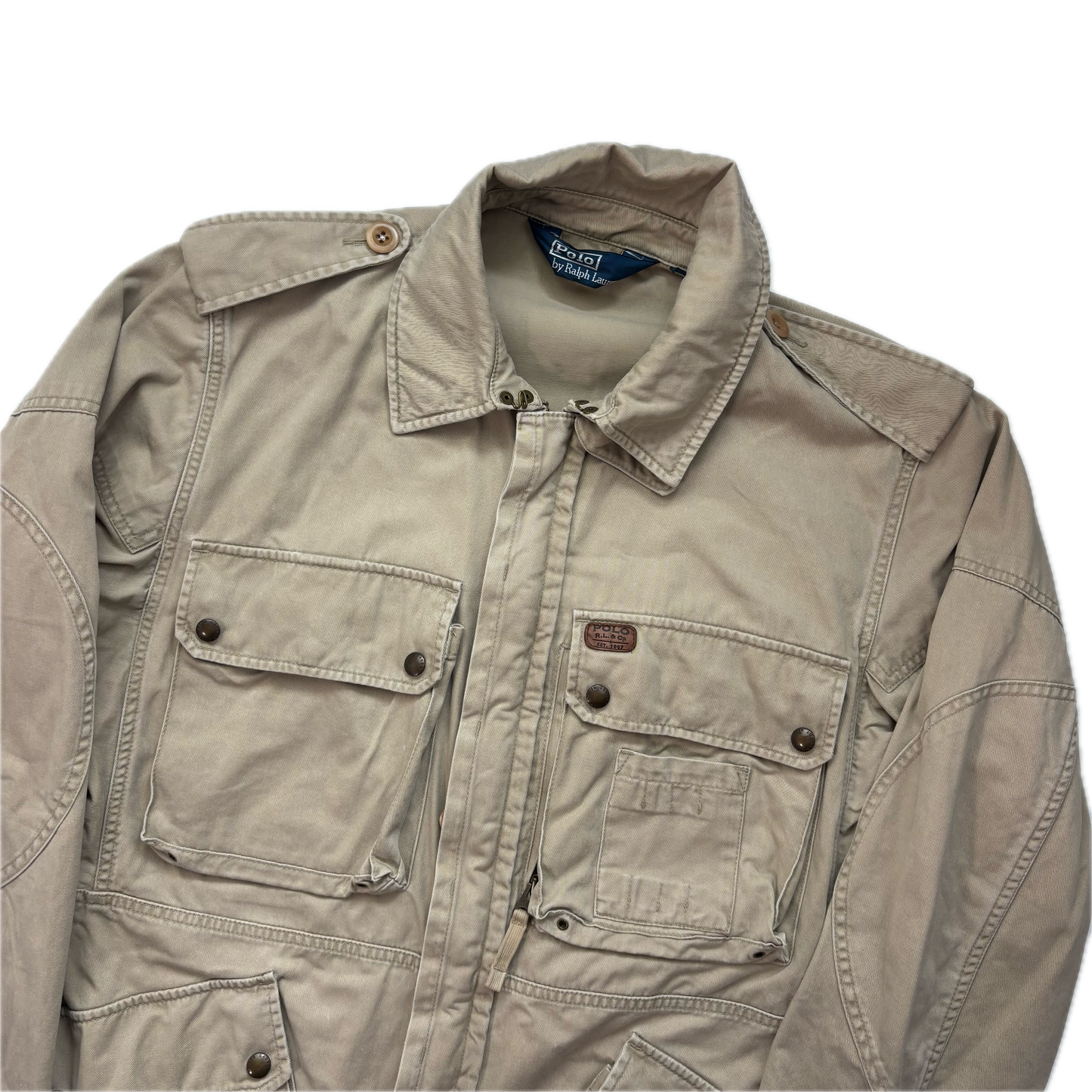 Polo Ralph Lauren Beige Safari Utility Jacket - M