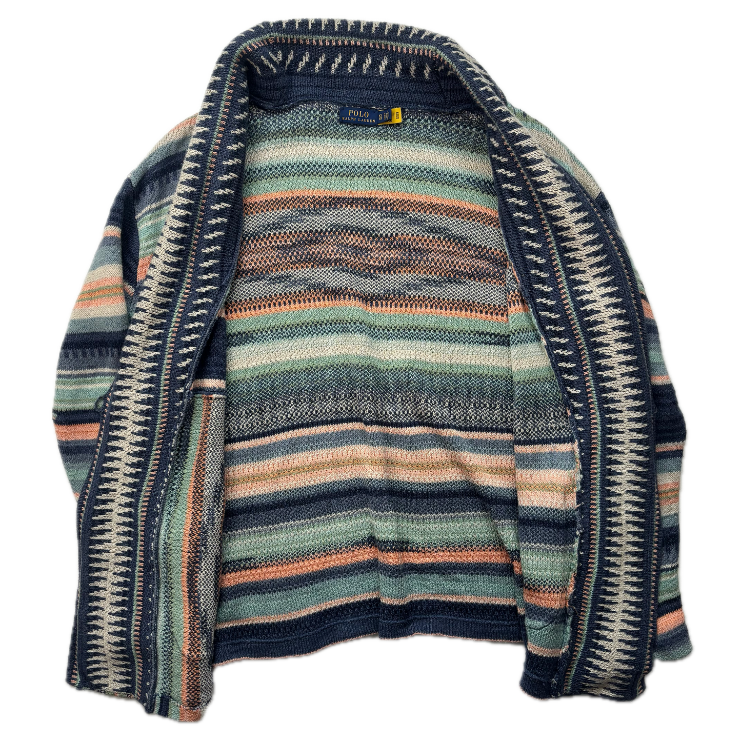 Polo Ralph Lauren Aztec Patchwork Cardigan Southwestern - XS