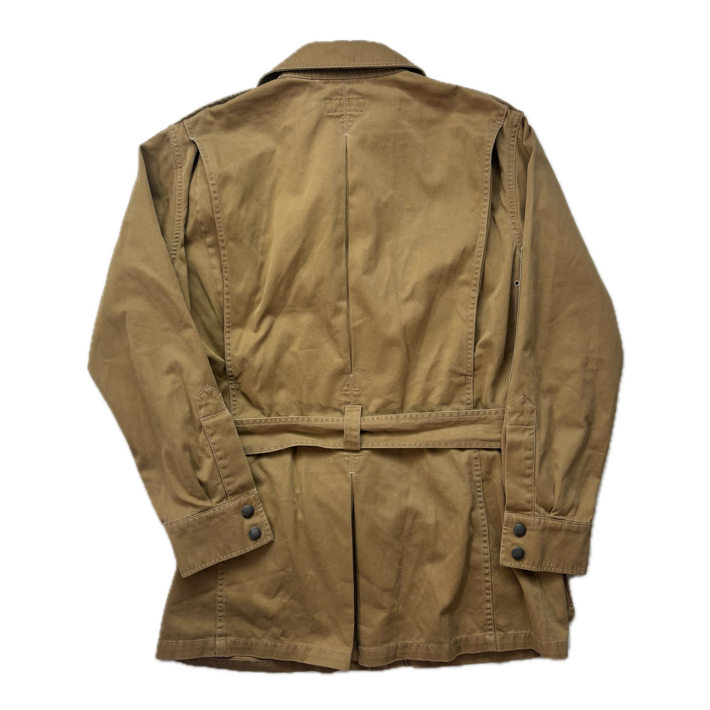 Polo Ralph Lauren Belted Beige Safari Jacket -  XS