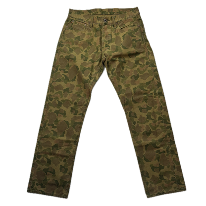 Denim & Supply Ralph Lauren Frogskin Camo Straight Jeans (Sample) - 32x32 (35x32)