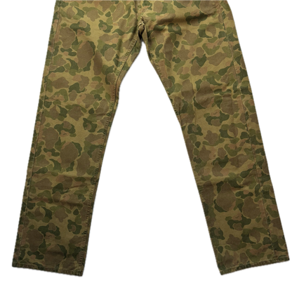 Denim & Supply Ralph Lauren Frogskin Camo Straight Jeans (Sample) - 32x32 (35x32)