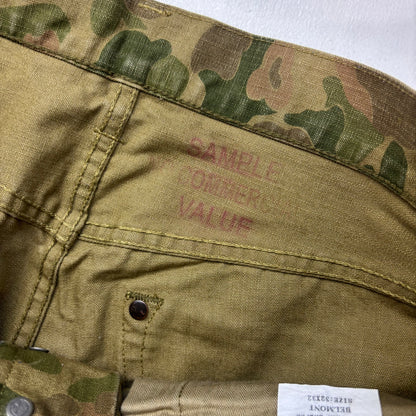 Denim & Supply Ralph Lauren Frogskin Camo Straight Jeans (Sample) - 32x32 (35x32)
