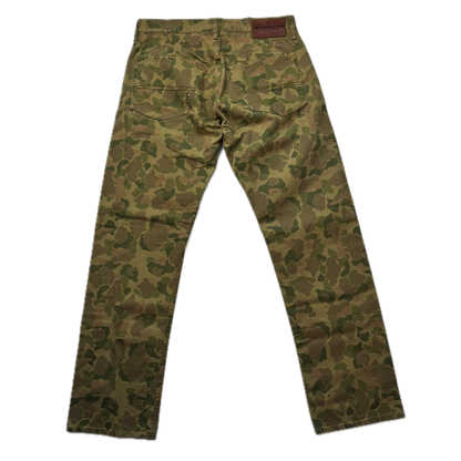 Denim & Supply Ralph Lauren Frogskin Camo Straight Jeans (Sample) - 32x32 (35x32)