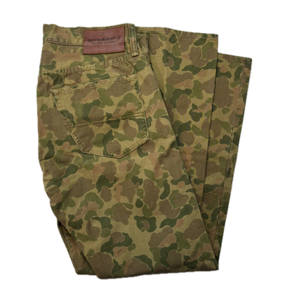 Denim & Supply Ralph Lauren Frogskin Camo Straight Jeans (Sample) - 32x32 (35x32)