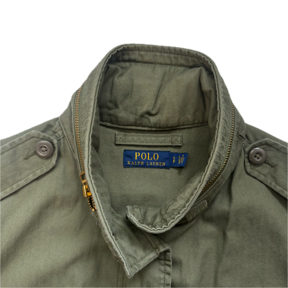 Polo Ralph Lauren Green Field Jacket Army Military - S