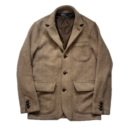 Polo Ralph Lauren Brown Blazer Herringbone(Wool) - M