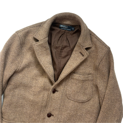 Polo Ralph Lauren Brown Blazer Herringbone(Wool) - M