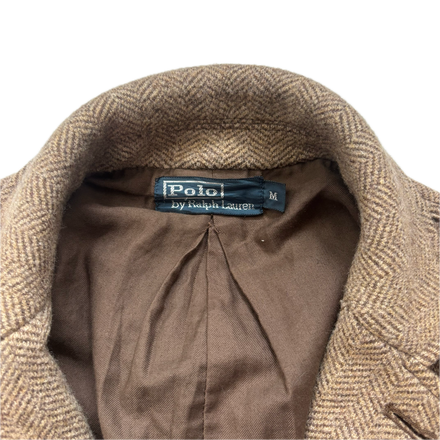 Polo Ralph Lauren Brown Blazer Herringbone(Wool) - M