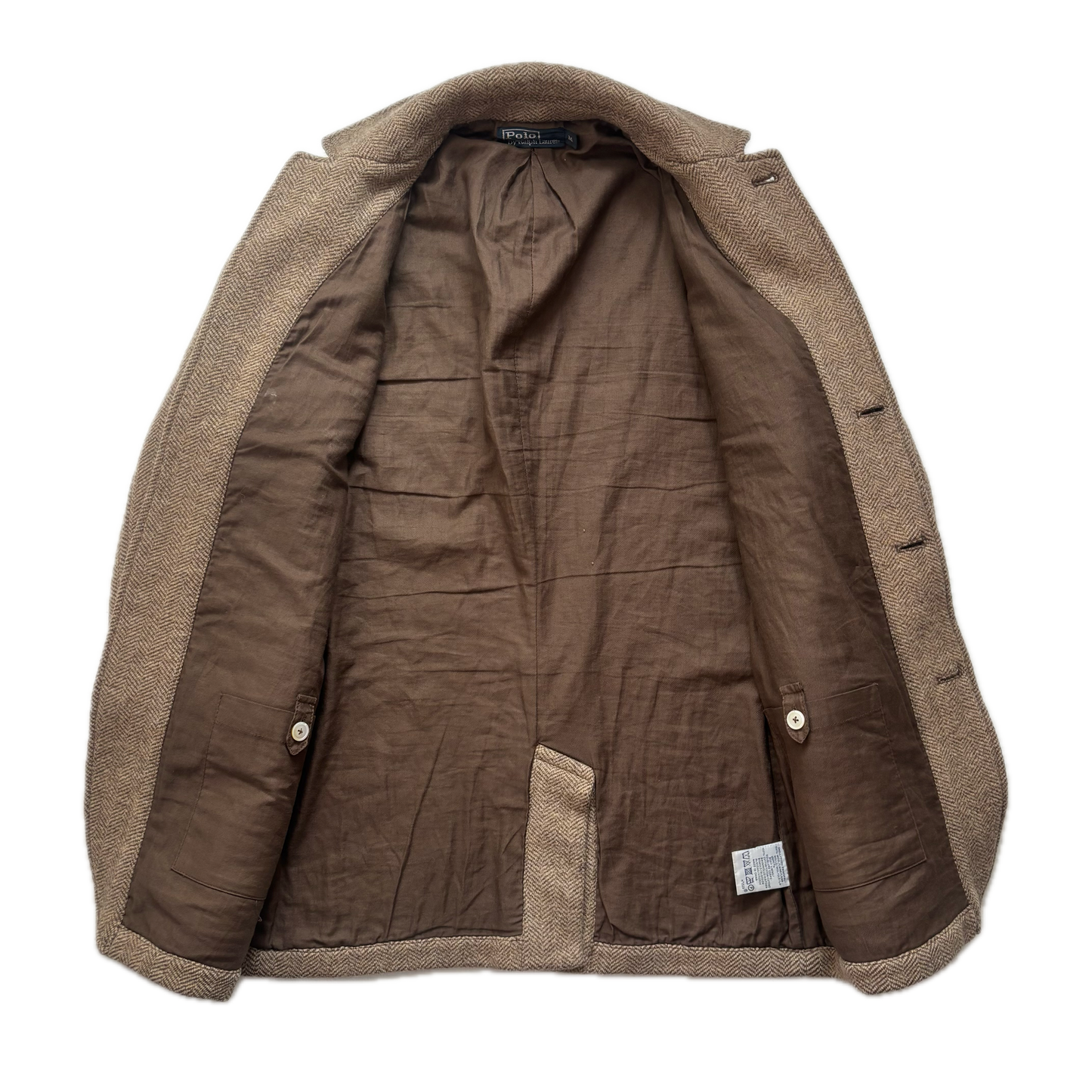 Polo Ralph Lauren Brown Blazer Herringbone(Wool) - M