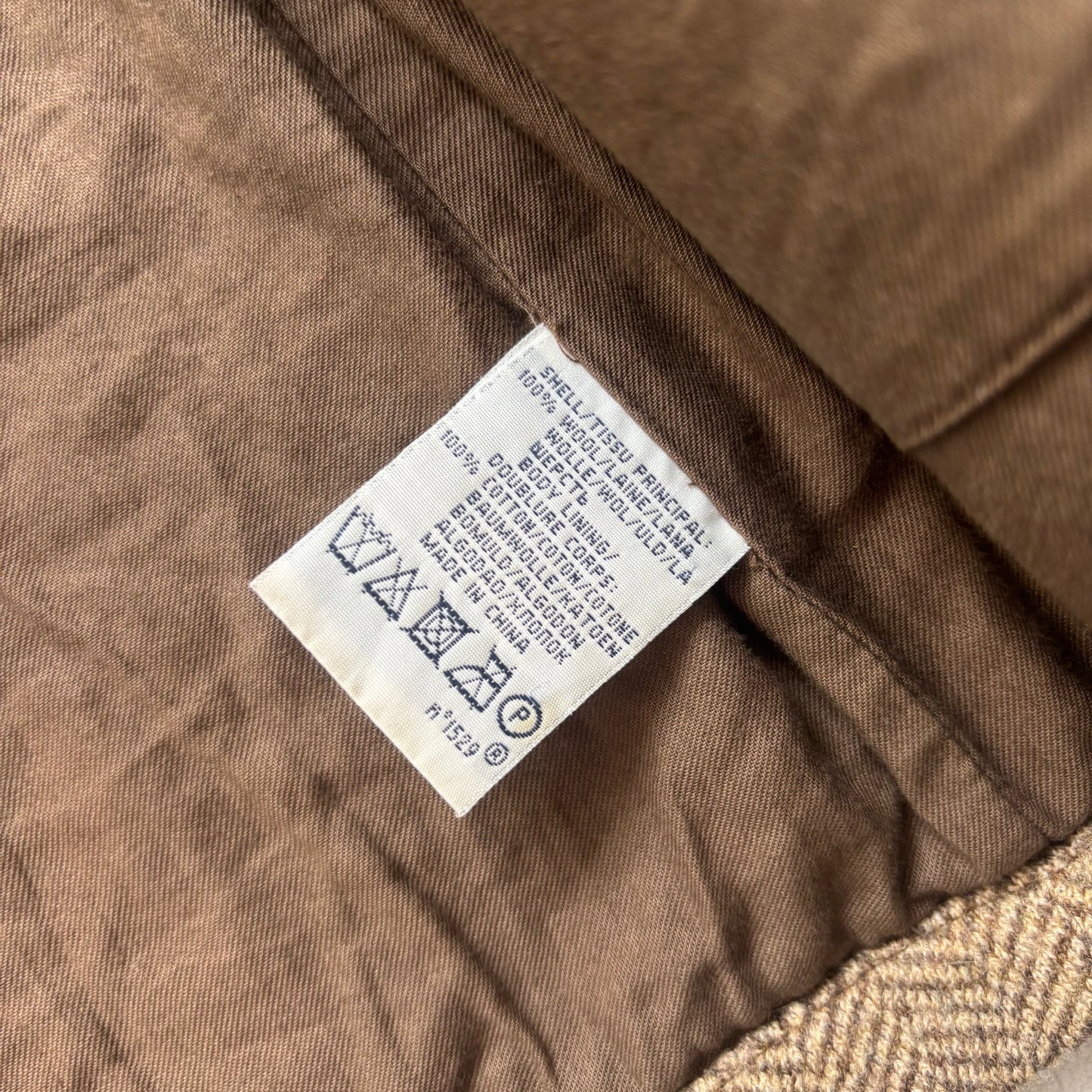 Polo Ralph Lauren Brown Blazer Herringbone(Wool) - M