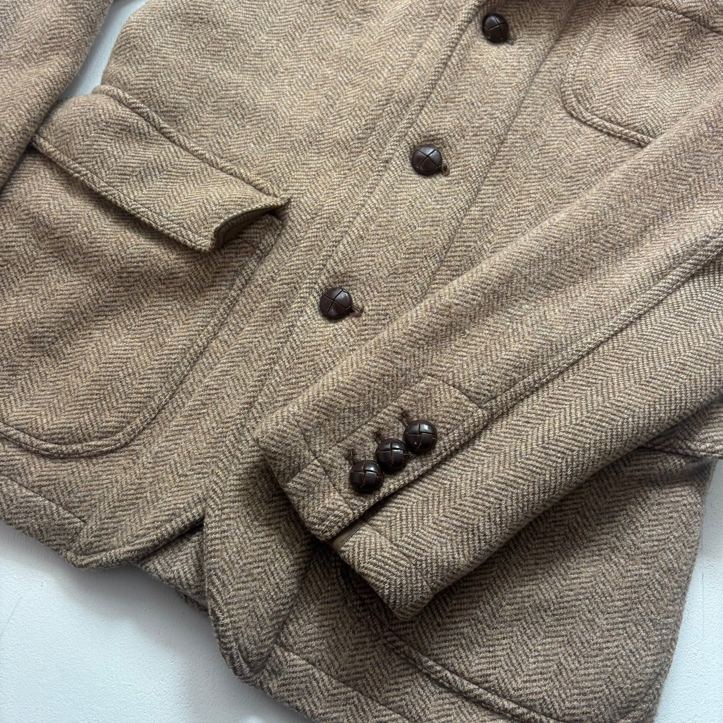 Polo Ralph Lauren Brown Blazer Herringbone(Wool) - M