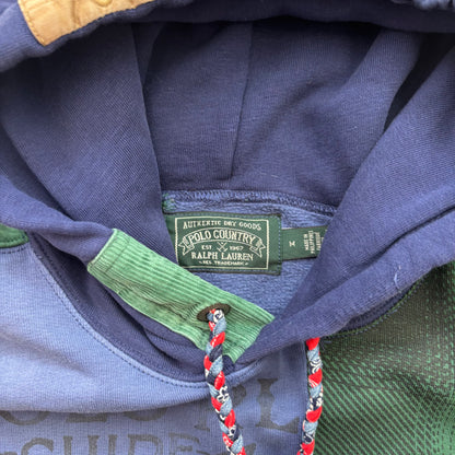 Polo Country Patchwork Hoodie N West Trails Patch - M