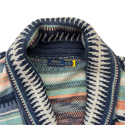 Polo Ralph Lauren Aztec Patchwork Cardigan Southwestern - XL