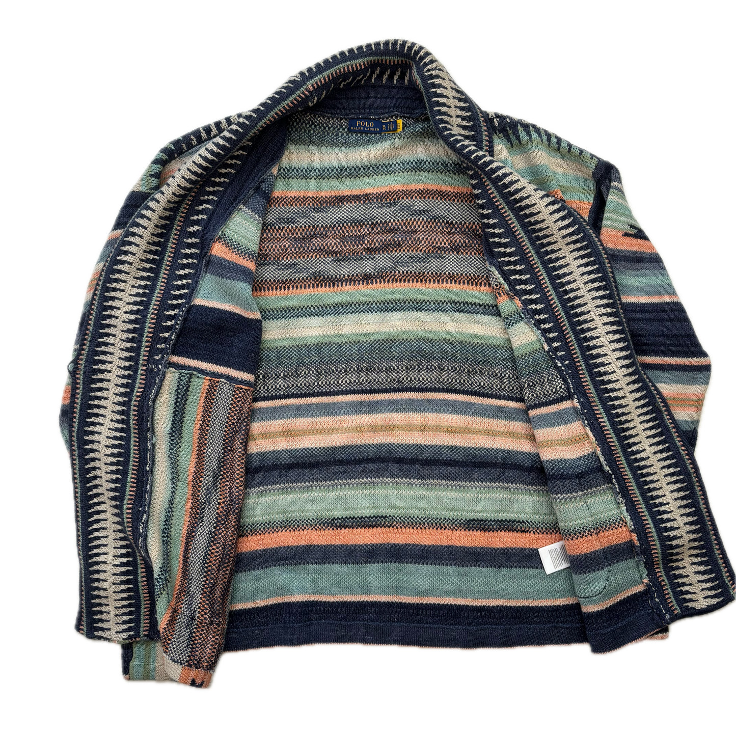 Polo Ralph Lauren Aztec Patchwork Cardigan Southwestern - XL
