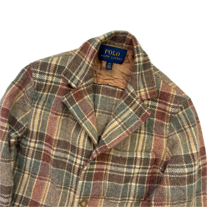 Polo Ralph Lauren Tweed Plaid Blazer Sports Coat (Wool Alpaca) - 40R (38R)