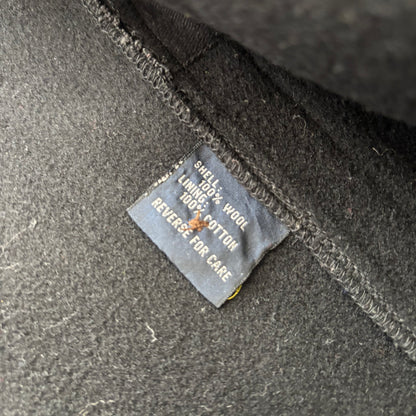 Polo Ralph Lauren Black Duffle Coat 80’s USA (Wool) - M