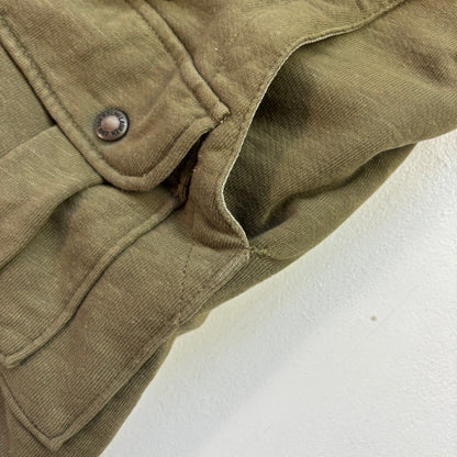 Polo Ralph Lauren Green Utility Jacket Mountain Expedition Aztec Lined - L