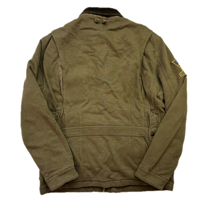Polo Ralph Lauren Green Utility Jacket Mountain Expedition Aztec Lined - L