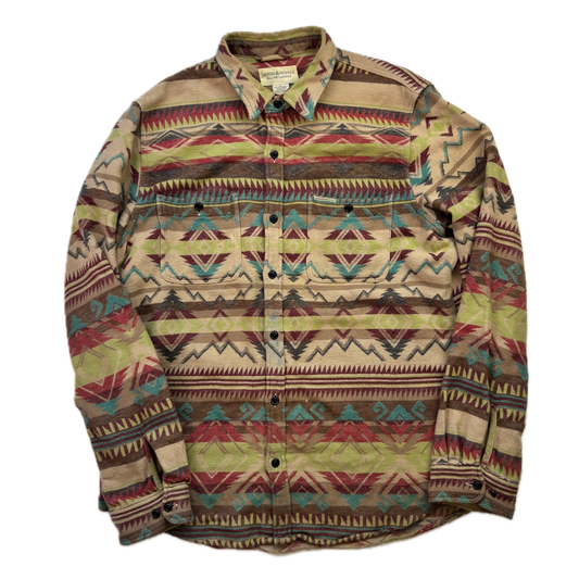Denim & Supply Aztec Navajo Southwestern Shirt (Cotton) - XL