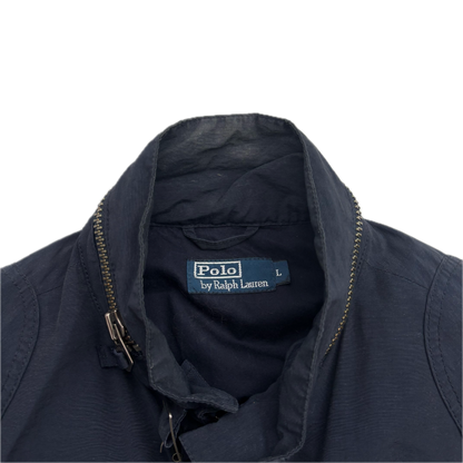 Polo Ralph Lauren Navy Belted Utility Safari Jacket - L