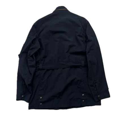 Polo Ralph Lauren Navy Belted Utility Safari Jacket - L
