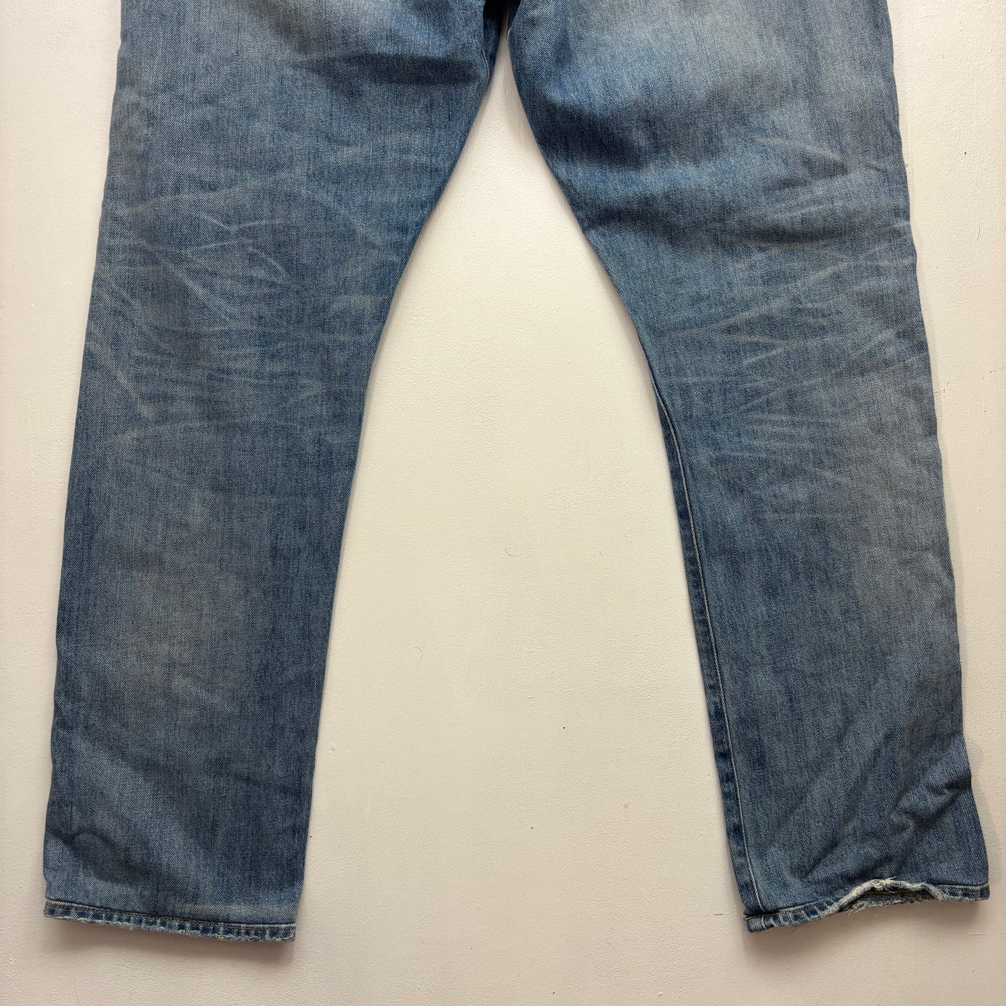 Polo Ralph Lauren Sullivan Slim Jeans Camo Patchwork Distressed - 36x32