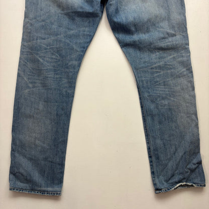 Polo Ralph Lauren Sullivan Slim Jeans Camo Patchwork Distressed - 36x32