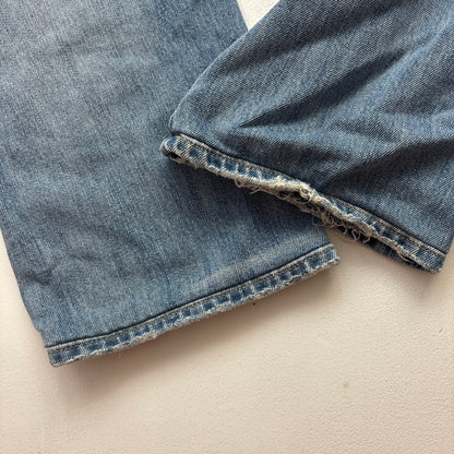 Polo Ralph Lauren Sullivan Slim Jeans Camo Patchwork Distressed - 36x32