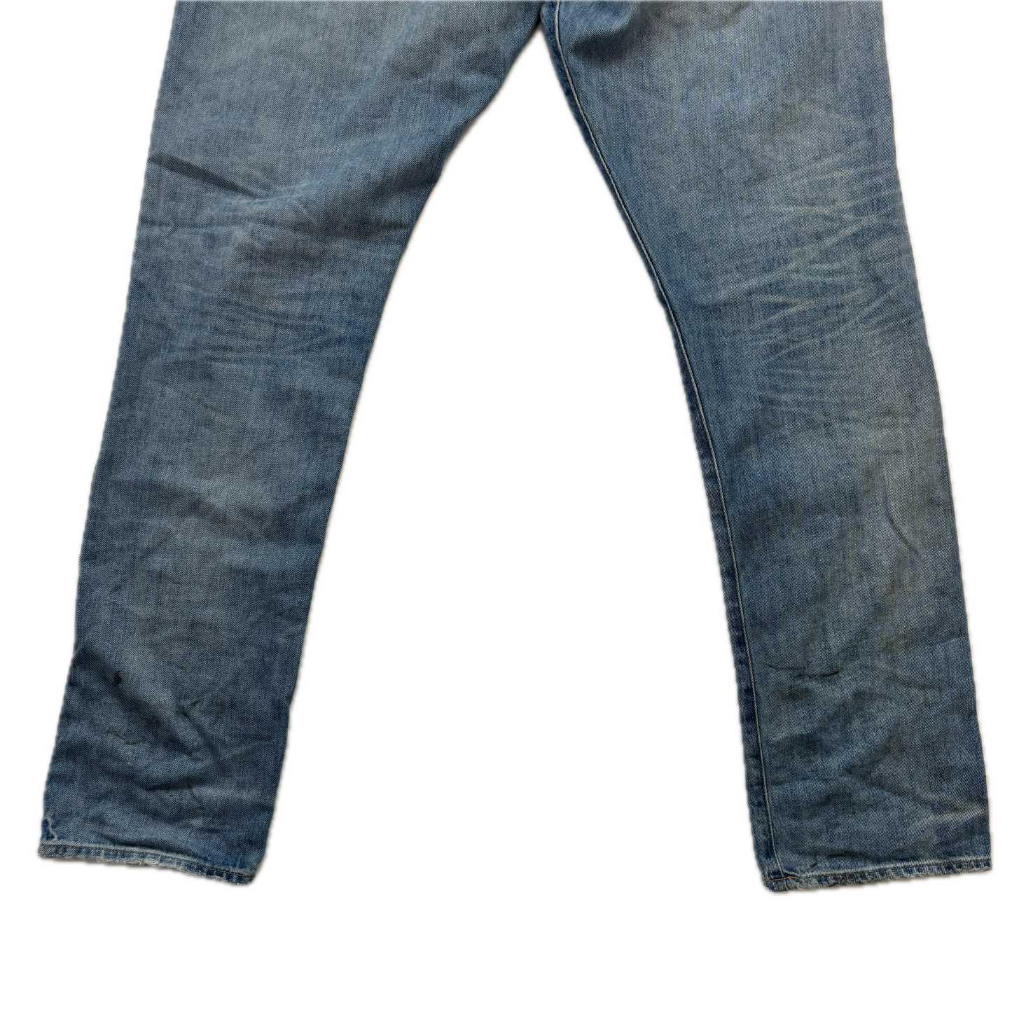 Polo Ralph Lauren Sullivan Slim Jeans Camo Patchwork Distressed - 34x32