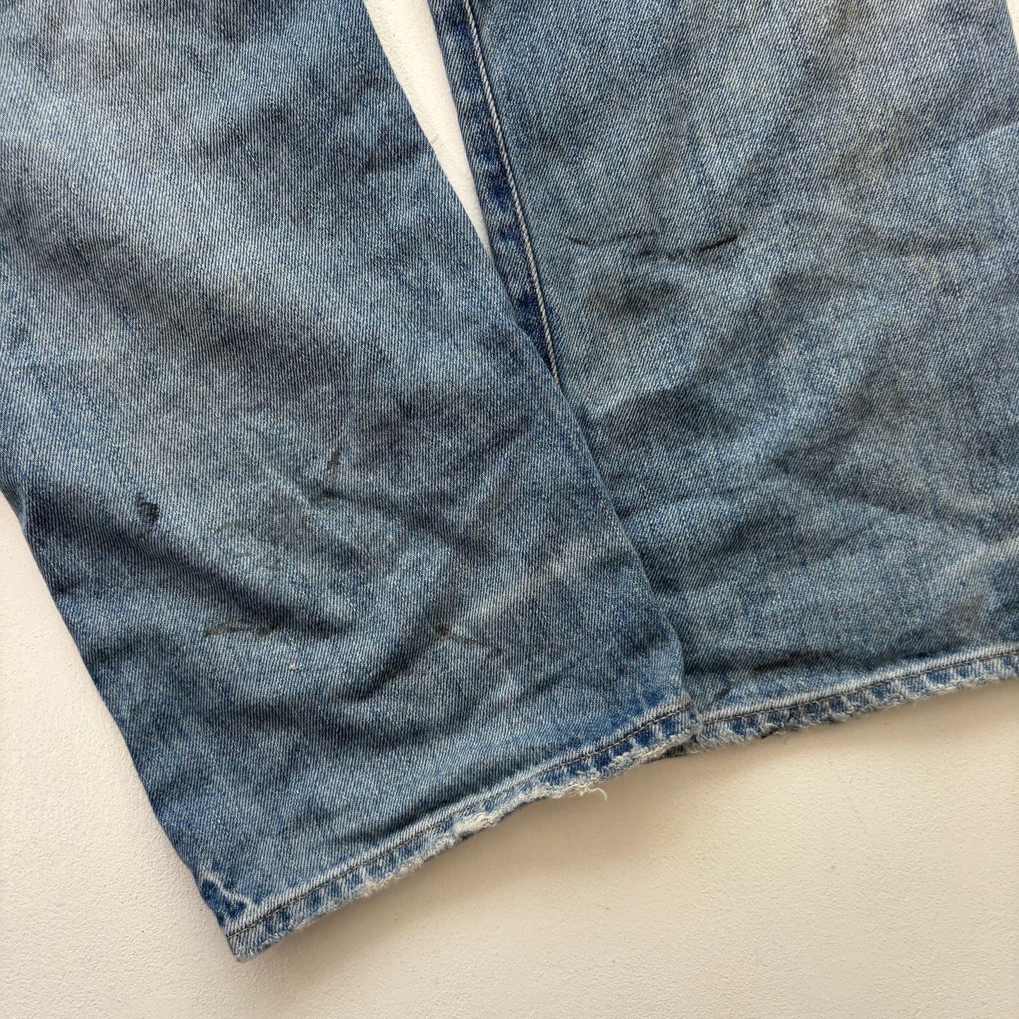 Polo Ralph Lauren Sullivan Slim Jeans Camo Patchwork Distressed - 34x32