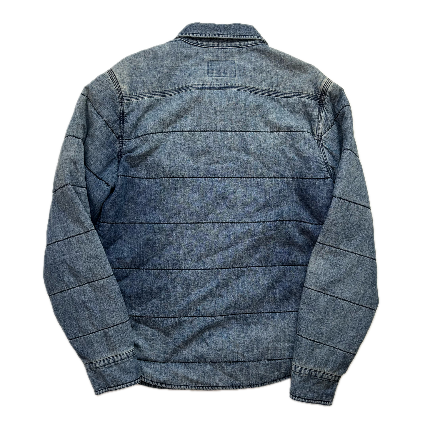 Polo Ralph Lauren Denim Aztec Quilt Lined Over Shirt Indigo (Cotton) - M