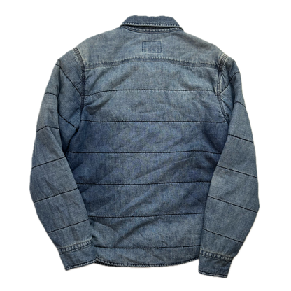 Polo Ralph Lauren Denim Aztec Quilt Lined Over Shirt Indigo (Cotton) - M