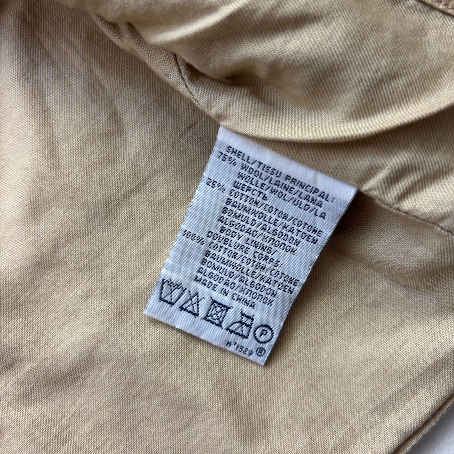 Polo Ralph Lauren Brown Tweed Herringbone Waistcoat (Wool Cotton) - XL